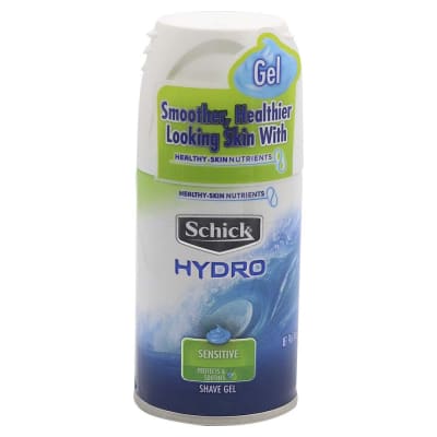 Schick Hydro Sensitive Shave Gel 75ml saffronskins.com 