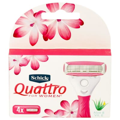Schick QUATTRO FOR WOMEN(4) saffronskins 