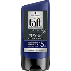 Schwarzkopf Taft Men Electro Force Power Gel 150ml saffronskins.com 