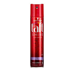 Schwarzkopf Taft Shine Hair Lacquer Mega Strong 5 250ml saffronskins.com 