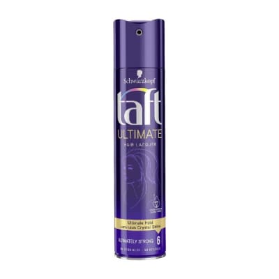 Schwarzkopf Taft Ultimate Hair Lacquer Ultimately Strong 6 250ml saffronskins.com 