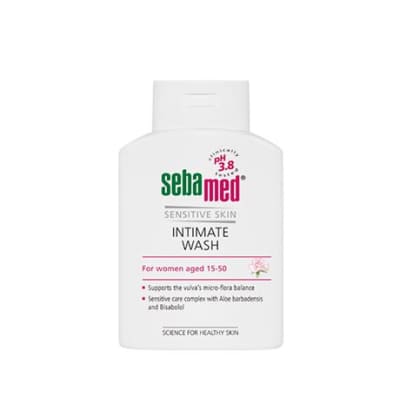 Sebamed Feminine Intimate Wash PH 3.8 200ml saffronskins 