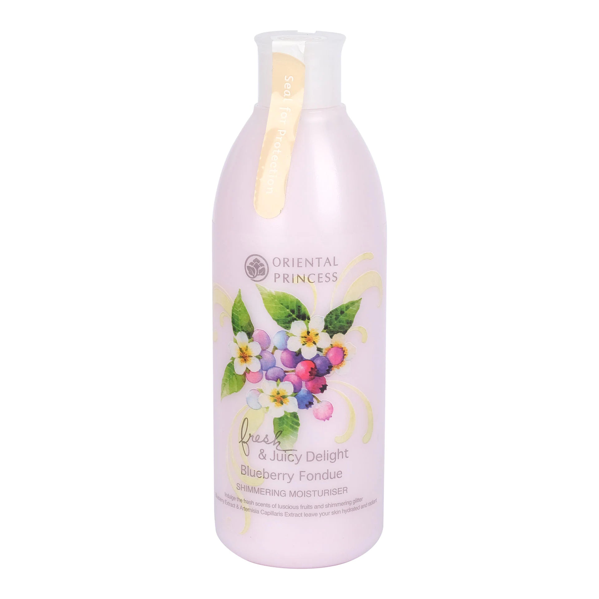 Oriental Princess Fresh & Juicy Delight Blueberry Fondue shimmering Moisturiser 250ml