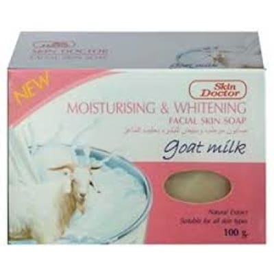 Skin Doctor Moisturizing & Whitening Facial Skin Soap Goat 