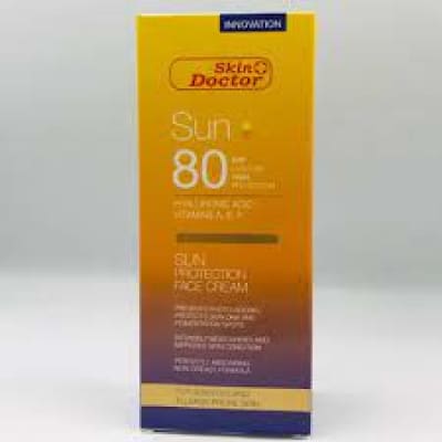 Skin Doctor Extremely High Sun Protection Face Cream - SPF/PA++++ 80+ - 50g  @ Best Price Online