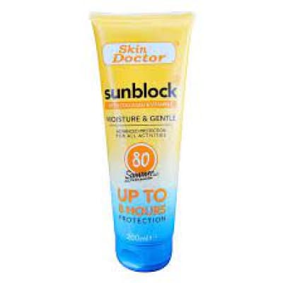 SKIN DOCTOR SUNBLOCK 80SPF - 200ml