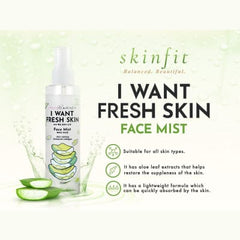 Skin Fit I Want Fresh Skin Face Mist 150ml saffronskins.com 