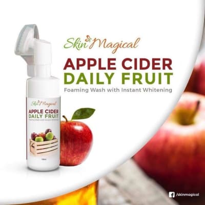 Skin Magical Apple Cider Daily Fruit Foaming Wash - 100ml saffronskins.com™ 