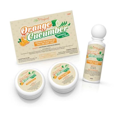 Skin Magical Orange Cucumber Whitening & Anti-Ageing saffronskins.com 