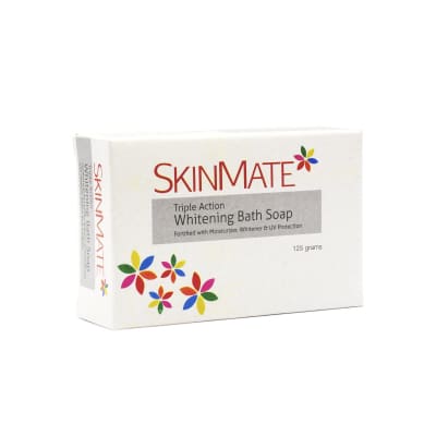 Skinmate Whitening Bath Soap 125gm saffronskins.com 