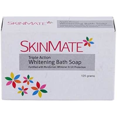 Skinmate Whitening Bath Soap 125gm saffronskins.com 