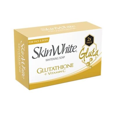 SkinWhite Advanced Power Whitening Gluta+Vit C Soap 90g saffronskins.com 