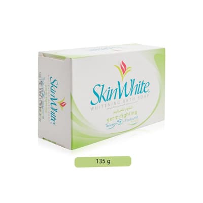 SkinWhite Whitening Bath Germ-Fighting Soap 135gm saffronskins.com 