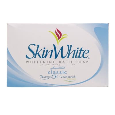 Skinwhite Whitening Bath Soap Classic 90gm saffronskins.com 