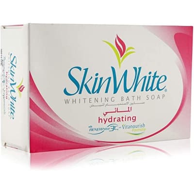 Skinwhite Whitening Bath Soap Hydrating 90gm saffronskins.com 