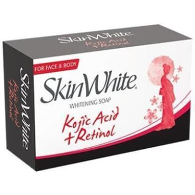 Skinwhite Whitening Soap Kojic Acid + Retinol 90gm saffronskins.com 