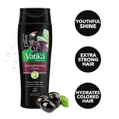 Spanish Olive VATIKA straightening shampoo 400ml saffronskins 