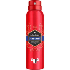 Old Spice Captain Deodorant Body Spray 150ml saffronskins 
