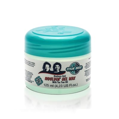 Stylin' Dredz Mouldin' Gel Wax Maximum Hold 250ml saffronskins 