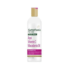 Superfoods Color Shield Acai Vitamin Macadamia Shampoo 355ml saffronskins.com™ 