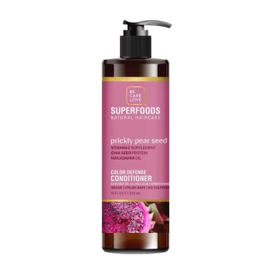 Superfoods Natural Haircare Prickly Pears Color Defense Conditioner 355ml saffronskins.com™ 