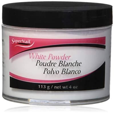 Supernail White Powder Poudre Blonde Polvo Blanco 113gm saffronskins.com™ 
