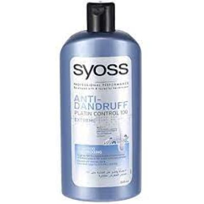 Syoss Anti-Dandruff Platin Control 100 Extreme Shampoo 500ml