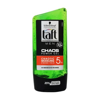 Taft Men Chaos Power gel 150ml saffronskins.com 
