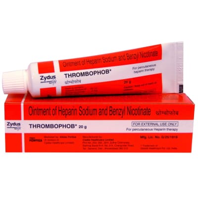 Thrombophob Ointment 20gm saffronskins 