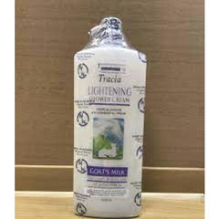 Tracia Lightening Shower cream Goat’s Milk For Cleanser & 