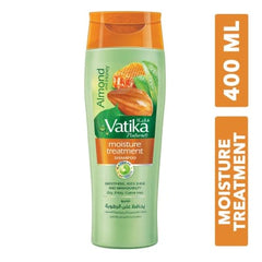 Vatika Almond & Honey Moisture Treatment Shampoo for Men & Women (400 ml) saffronskins 