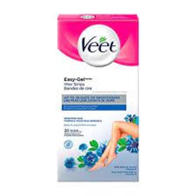 Veet Easy-Gel Wax Strips Sensitive Skin