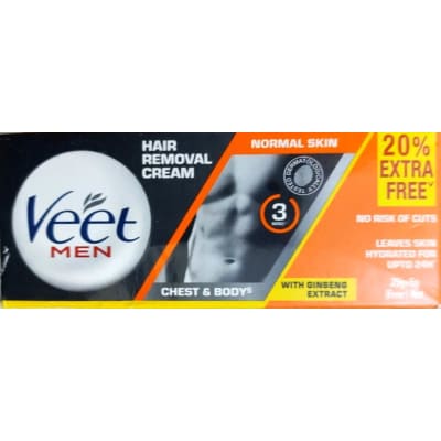 Veet Men Hair Removal Cream Normal Skin 30g