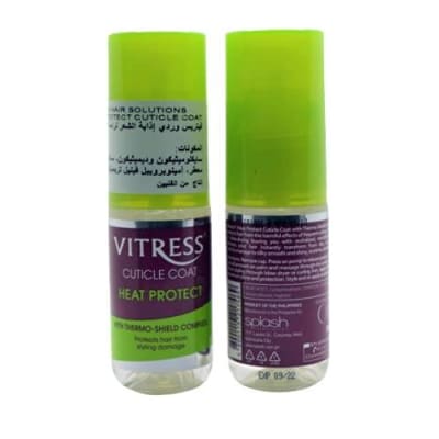 Vitress Hair Cuticle Coat Heat Protect 30ml saffronskins.com 