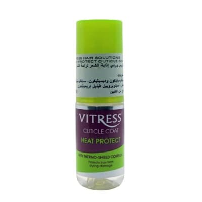 Vitress Hair Cuticle Coat Heat Protect 30ml saffronskins.com 