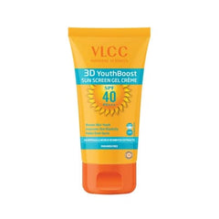 VLCC 3D Youth Boost SPF40 PA+++ Sun Screen Gel Creme(100g) saffronskins 