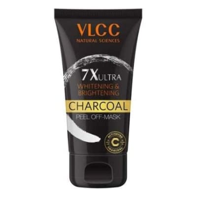 Vlcc 7X Ultra Whitening & Brightening Charcoal Facial 100gm saffronskins.com 