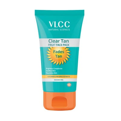 VLCC Clear Tan Fruit Face Pack(85g) saffronskins 
