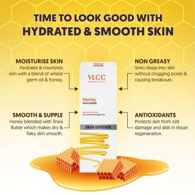 VLCC Honey Moisturizing(100ml) saffronskins 