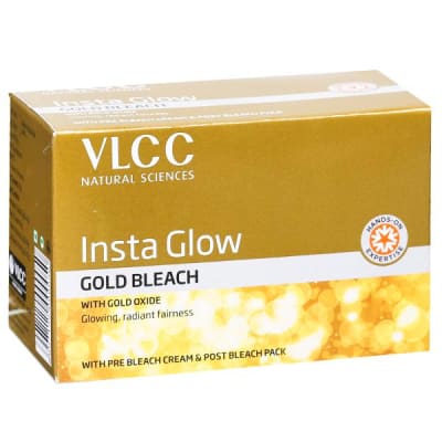 VLCC Insta Glow Gold Bleach With Colloidal Gold 60g