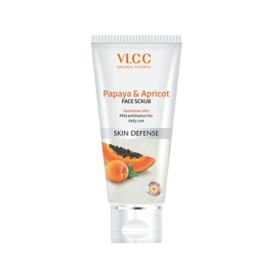VLCC Papaya & Apricot Face Scrub(80g) saffronskins 
