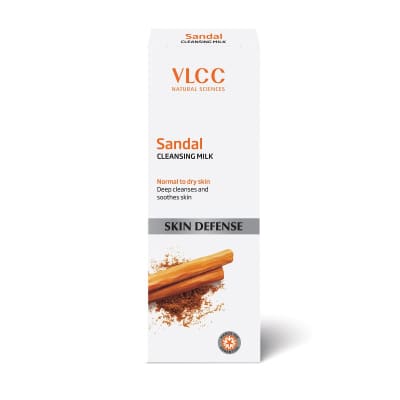 VLCC Sandal Cleansing Milk(100ml) saffronskins 