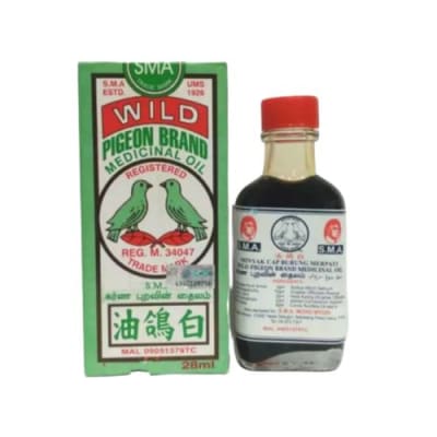 Wild Pigeon brand medicinal oil-28ml saffronskins 