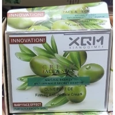 XQM Face & Neck Olive Peptide Cream 120g