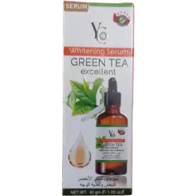YC WHITENING SERUM GREEN TEA excellent 30gm
