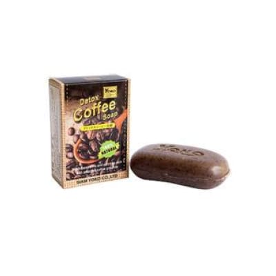 Yoko Detox Coffee Soap 80gm (Pack of 3) saffronskins.com 