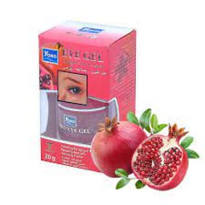 Yoko Eye Gel Pomegranate Extract 20gm saffronskins.com 
