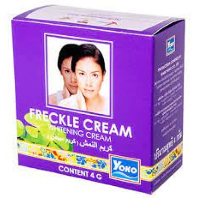 Yoko Freckle Beauty Cream 4gm saffronskins.com 