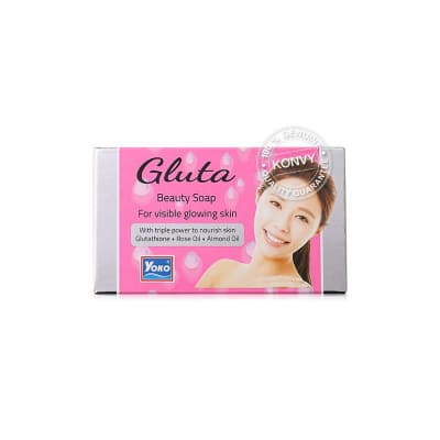 Yoko Gluta Beauty Soap 120gm ( Pack of 3 ) saffronskins.com 