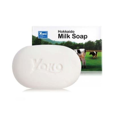 Yoko Hokkaido Milk Soap 135gm ( Pack Of 3 ) saffronskins.com 
